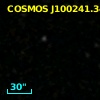 COSMOS J100241.34+023300.7
