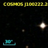 COSMOS J100222.24+023250.6