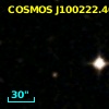 COSMOS J100222.40+023256.4
