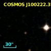 COSMOS J100222.37+023251.6