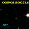 COSMOS J100222.82+023249.8