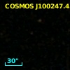 COSMOS J100247.45+023249.6