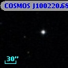 COSMOS J100220.68+023243.8