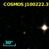 COSMOS J100222.37+023254.3