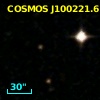 COSMOS J100221.61+023230.5