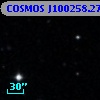 COSMOS J100258.27+024420.3