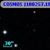 COSMOS J100257.18+024357.8