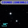COSMOS J100300.51+024327.8