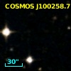 COSMOS J100258.71+024323.4