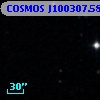COSMOS J100307.58+024322.0