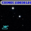 COSMOS J100301.01+024249.3