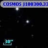 COSMOS J100300.33+024233.8