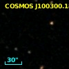 COSMOS J100300.18+024130.9