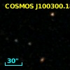 COSMOS J100300.18+024115.2