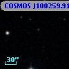 COSMOS J100259.91+024021.6