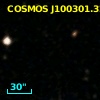 COSMOS J100301.32+024013.3
