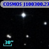 COSMOS J100300.27+023810.9