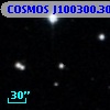 COSMOS J100300.30+023746.2