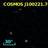 COSMOS J100221.74+024729.4