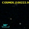 COSMOS J100222.93+024724.9