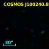 COSMOS J100240.85+024719.2