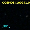 COSMOS J100241.06+024705.5