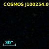 COSMOS J100254.07+024633.5