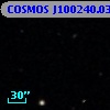 COSMOS J100240.03+024630.4