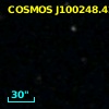 COSMOS J100248.42+024615.7