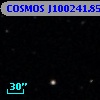 COSMOS J100241.85+024611.9