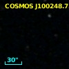COSMOS J100248.75+024611.6