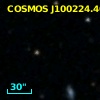 COSMOS J100224.40+024610.5