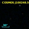 COSMOS J100248.50+024607.0