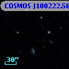 COSMOS J100222.56+024603.5