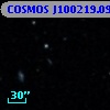 COSMOS J100219.09+024555.2