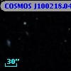COSMOS J100218.04+024539.1