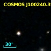 COSMOS J100240.39+024530.1