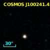 COSMOS J100241.42+024539.3