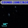 COSMOS J100220.58+024524.2