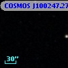 COSMOS J100247.27+024520.0