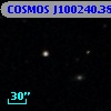 COSMOS J100240.38+024510.7