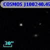 COSMOS J100240.45+024512.7