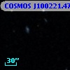 COSMOS J100221.47+024506.9