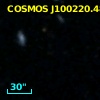 COSMOS J100220.48+024505.2