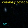 COSMOS J100220.34+024500.9