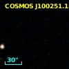 COSMOS J100251.15+024502.4