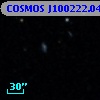 COSMOS J100222.04+024514.8