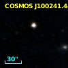 COSMOS J100241.44+024456.2