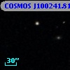COSMOS J100241.81+024442.7