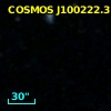 COSMOS J100222.31+024435.3